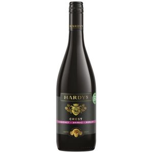 Hardys Crest Cabernet / Shiraz / Merlot Rotwein Australien 14% vol 75cl