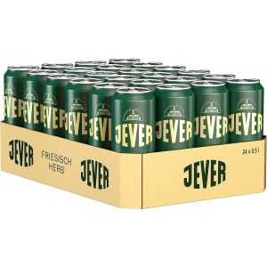 DPG Jever Pilsener friesisch herb 4,9 % vol 24 x 50cl Dose