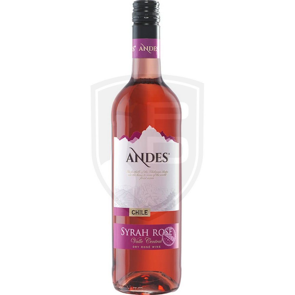 Andes Syrah Rosewein Trocken Chile 12% vol 75cl