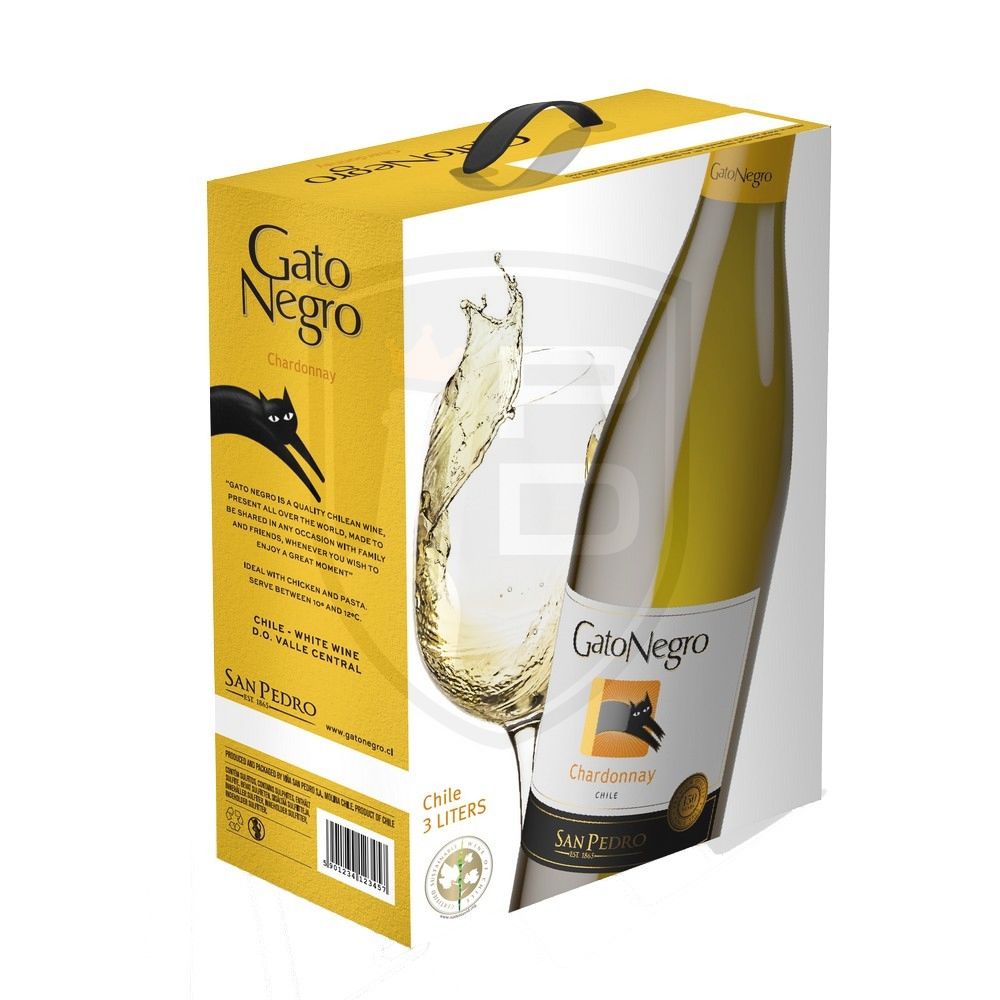 Gato Negro Box Bag Weißwein BiB vol in Chile 300cl Chardonnay BiB 13