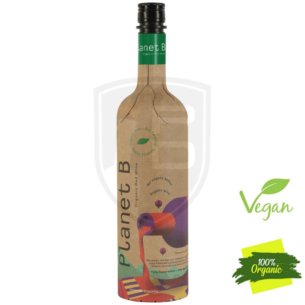 Murviedro Planet B Rotwein Spanien Bio Vegan 13% vol 75cl Papierflasche